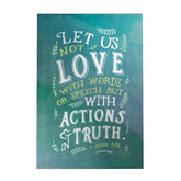 Let Us Not Love Decoposter